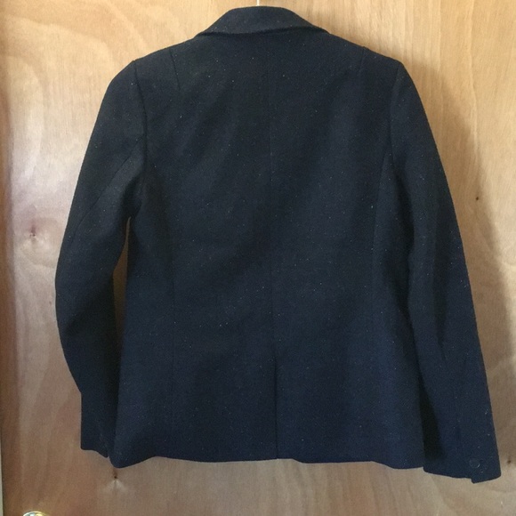 NEW Abercrombie & Fitch Herringbone Blazer - Navy - Picture 3 of 7